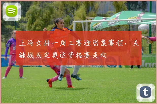 上海女排一周三赛迎密集赛程,关键战或定奥运资格赛走向